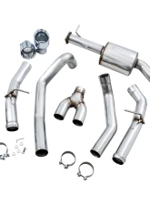 AWE Tuning 0FG Dual Rear Exit Cat Back | 3" Diameter | 5" Dual Chrome Silver Tips Ram 1500 2019-2024                                     - 3015-32005 - Image 8