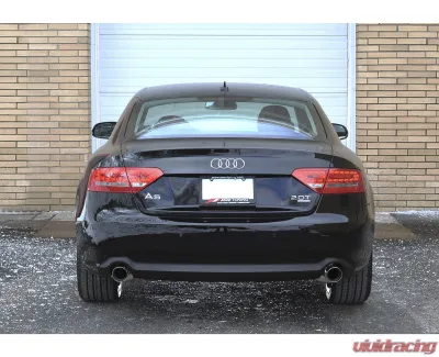 AWE Tuning Touring Edition Exhaust | 2.5" Diameter | 3.54" Dual Chrome Silver Tips Audi A5 Quattro 2010-2015 - 3015-32022