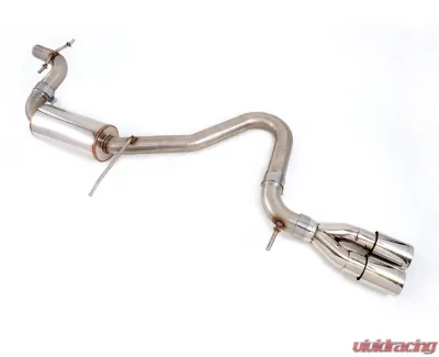 AWE Tuning Performance Exhaust | 2.5" Diameter | 2.5" Dual Chrome Silver Tips Volkswagen GTI 2006-2009 - 3015-32038