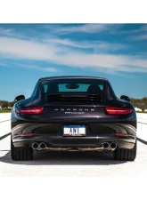 AWE Tuning Performance Exhaust | 2.5" Diameter | 3.54" Quad Chrome Silver Tips Porsche 911 Carrera 4 2012-2016                                     - 3015-32044 - Image 2