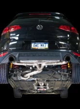 AWE Tuning Touring Edition Exhaust | 3" Diameter | 4" Dual Chrome Silver Tips Volkswagen GTI 2015-2017                                     - 3015-32046 - Image 2