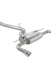 AWE Tuning Touring Edition Exhaust | 3" Diameter | 3.54" Dual Chrome Silver Tips Audi A3 Quattro 2015-2020                                     - 3015-32056 - Image 2