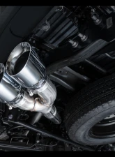 AWE Tuning 0FG Exhaust Dual Chrome Silver Tips Toyota Tundra 2022-2025                                     - 3015-32063 - Image 4