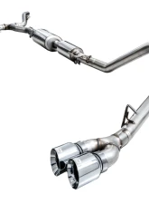AWE Tuning 0FG Exhaust Dual Chrome Silver Tips Toyota Tundra 2022-2025                                     - 3015-32063 - Image 10
