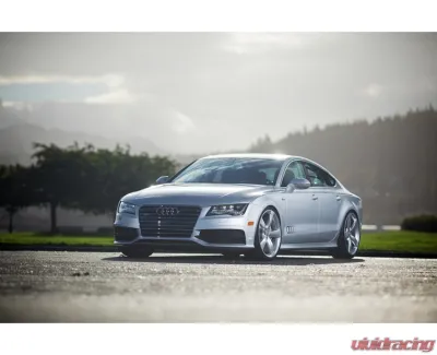 AWE Tuning Touring Edition Exhaust | 2.5" Diameter | 4" Dual Outlet Chrome Silver Tips Audi A7 Quattro 2012-2014 - 3015-32070