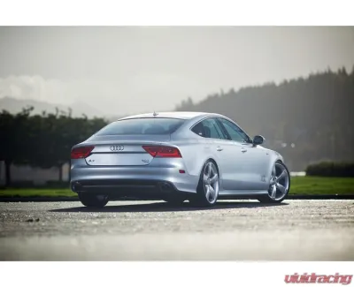 AWE Tuning Touring Edition Exhaust | 2.5" Diameter | 4" Dual Outlet Chrome Silver Tips Audi A7 Quattro 2012-2014 - 3015-32070