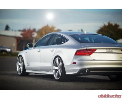 AWE Tuning Touring Edition Exhaust | 2.5" Diameter | 4" Dual Outlet Chrome Silver Tips Audi A7 Quattro 2012-2014 - 3015-32070