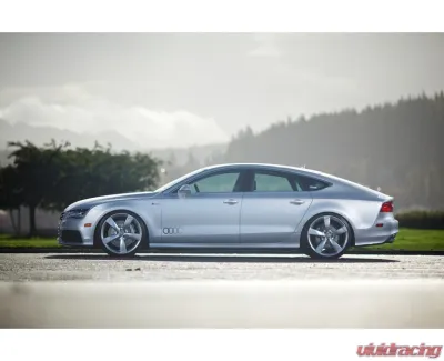 AWE Tuning Touring Edition Exhaust | 2.5" Diameter | 4" Dual Outlet Chrome Silver Tips Audi A7 Quattro 2012-2014 - 3015-32070
