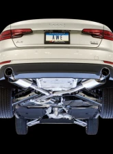 AWE Tuning Touring Edition Exhaust | 3" Diameter | 4" Dual Chrome Silver Tips (includes DP) Audi A4 Quattro 2017-2018                                     - 3015-32078 - Image 3