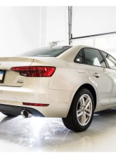AWE Tuning Touring Edition Exhaust | 3" Diameter | 4" Dual Chrome Silver Tips (includes DP) Audi A4 Quattro 2017-2018                                     - 3015-32078 - Image 5