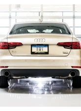 AWE Tuning Touring Edition Exhaust | 3" Diameter | 4" Dual Chrome Silver Tips (includes DP) Audi A4 Quattro 2017-2018                                     - 3015-32078 - Image 6