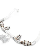 AWE Tuning Touring Edition Exhaust | 2.5" Diameter | 4" Dual Chrome Silver Tips                                     - 3015-32080 - Image 2