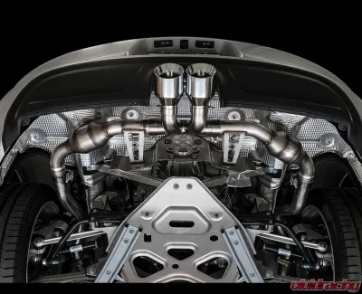 AWE Tuning Touring Edition Exhaust | 2.5" Diameter | 4" Dual Chrome Silver Tips - 3015-32080