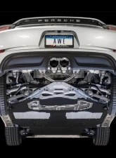 AWE Tuning Touring Edition Exhaust | 2.5" Diameter | 4" Dual Chrome Silver Tips                                     - 3015-32080 - Image 6