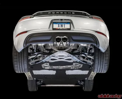 AWE Tuning Touring Edition Exhaust | 2.5" Diameter | 4" Dual Chrome Silver Tips - 3015-32080