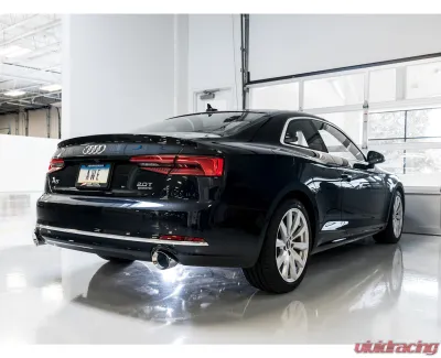 AWE Tuning Touring Edition Exhaust | 3" Diameter | 4" Dual Chrome Silver Tips (includes DP) Audi A5 Quattro 2018-2019 - 3015-32090
