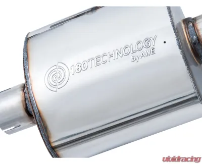 AWE Tuning Touring Edition Exhaust | 3" Diameter | 4" Dual Chrome Silver Tips (includes DP) Audi A5 Quattro 2018-2019 - 3015-32090