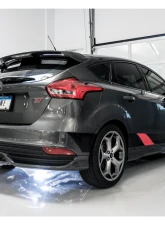 AWE Tuning Touring Edition Cat Back Exhaust | Non-Resonated | 3" Diameter | 4" Dual Chrome Silver Tips Ford Focus ST 2013-2018                                     - 3015-32092 - Image 3