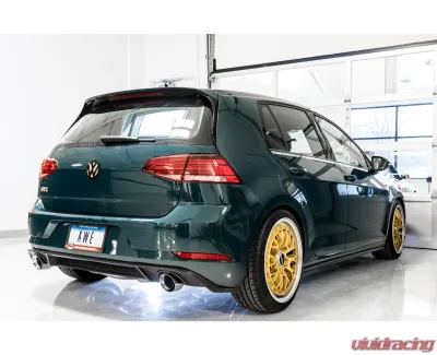 AWE Tuning Touring Edition Exhaust | 3" Diameter | 4" Dual Chrome Silver Tips Volkswagen GTI 2018-2021 - 3015-32096