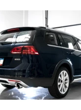 AWE Tuning Touring Edition Exhaust | 3" Diameter | 4" Dual Chrome Silver Tips Volkswagen Golf SportWagen 2017-2017|Volkswagen Golf Alltrack 2017-2019                                     - 3015-32098 - Image 6