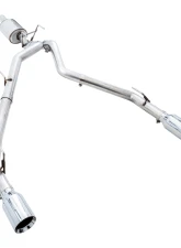 AWE Tuning 0FG Dual Rear Exit Cat Back | 3" Diameter | 5" Dual Chrome Silver Tips Ram 1500 2011-2018                                     - 3015-32101 - Image 10