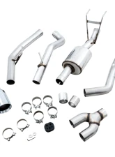 AWE Tuning 0FG Dual Rear Exit Cat Back | 3" Diameter | 5" Dual Chrome Silver Tips Ram 1500 2011-2018                                     - 3015-32101 - Image 14