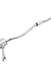 AWE Tuning Touring Edition Exhaust | 3" Diameter | 4.5" Dual Chrome Silver Tips Honda Civic Si 2017-2020                                     - 3015-32108 - Image 10