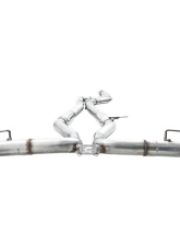 AWE Tuning Resonated Track Edition Exhaust | 3" Diameter | 5" Dual Chrome Silver Tips Toyota GR Supra 2023-2025                                     - 3015-32116 - Image 3