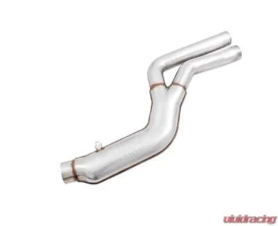 AWE Tuning Resonated Touring Edition Exhaust | 3" Diameter | 5" Dual Chrome Silver Tips Toyota GR Supra 2020-2025 - 3015-32118