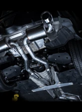 AWE Tuning Resonated Touring Edition Exhaust | 3" Diameter | 5" Dual Chrome Silver Tips Toyota GR Supra 2020-2025                                     - 3015-32118 - Image 5