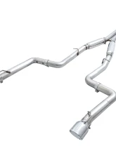 AWE Tuning Track Edition Exhaust | 3" Diameter | 4.5" Dual Chrome Silver Tips Dodge Charger R/T 2017-2023                                     - 3015-32120 - Image 9