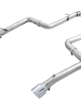 AWE Tuning Track Edition Exhaust | 3" Diameter | 4.5" Dual Chrome Silver Tips Dodge Charger R/T 2017-2023                                     - 3015-32120 - Image 3