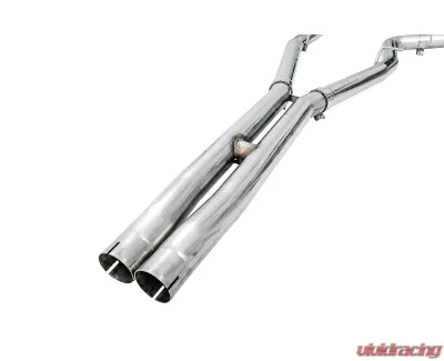 AWE Tuning Track Edition Exhaust | 3" Diameter | 4.5" Dual Chrome Silver Tips Dodge Charger R/T 2017-2023 - 3015-32120