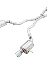 AWE Tuning Touring Edition Exhaust | 3" Diameter | 5" Dual Chrome Silver Tips Jeep Grand Cherokee SRT 2014-2021                                     - 3015-32123 - Image 12