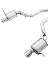 AWE Tuning Touring Edition Exhaust | 3" Diameter | 5" Dual Chrome Silver Tips Jeep Grand Cherokee SRT 2014-2021                                     - 3015-32123 - Image 2