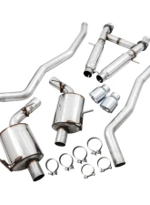 AWE Tuning Touring Edition Exhaust | 3" Diameter | 5" Dual Chrome Silver Tips Jeep Grand Cherokee SRT 2014-2021                                     - 3015-32123 - Image 3