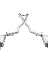 AWE Tuning Touring Edition Exhaust | 3" Diameter | 5" Dual Chrome Silver Tips Jeep Grand Cherokee SRT 2014-2021                                     - 3015-32123 - Image 11