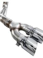 AWE 0FG Side Exit Exhaust | 4.5" Chrome Silver Tips                                     - 3015-32145 - Image 4