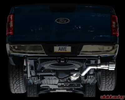 AWE 0FG Side Exit Exhaust | 4.5" Chrome Silver Tips - 3015-32145