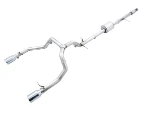 AWE Tuning 0FG Cat Back Split Rear Exit Exhaust | 3