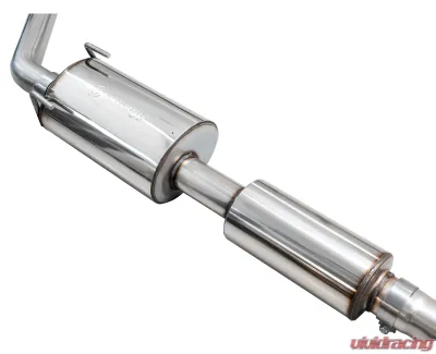 AWE Tuning 0FG Exhaust  | 4.5" Dual Chrome Silver Tips Toyota Tacoma 2024-2025 - 3015-32254