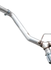 AWE Tuning 0FG Exhaust  | 4.5" Dual Chrome Silver Tips Toyota Tacoma 2024-2025                                     - 3015-32254 - Image 9