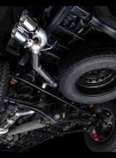 AWE Tuning 0FG Exhaust  | 4.5" Dual Chrome Silver Tips Toyota Tacoma 2024-2025                                     - 3015-32254 - Image 15