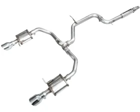 AWE Tuning Touring Edition Exhaust Chrome Silver Tips Volkswagen Jetta GLI 2022-2026