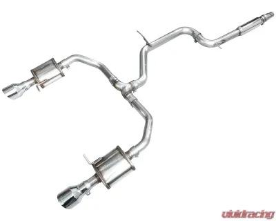 AWE Tuning Touring Edition Exhaust Chrome Silver Tips Volkswagen Jetta GLI 2022-2026 - 3015-32275