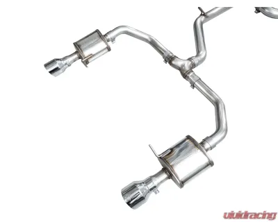 AWE Tuning Touring Edition Exhaust Chrome Silver Tips Volkswagen Jetta GLI 2022-2026 - 3015-32275