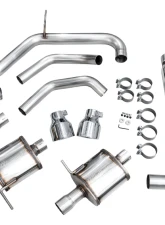 AWE Tuning Touring Edition Exhaust Chrome Silver Tips Volkswagen Jetta GLI 2022-2026                                     - 3015-32275 - Image 5