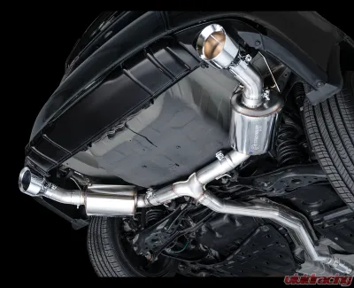 AWE Tuning Touring Edition Exhaust | 3" Diameter | 5" Dual Chrome Silver Tips Acura Integra|Honda Civic Si 2022-2025 - 3015-32331