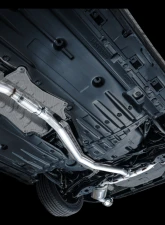 AWE Tuning Touring Edition Exhaust | 3" Diameter | 5" Dual Chrome Silver Tips Acura Integra|Honda Civic Si 2022-2025                                     - 3015-32331 - Image 5