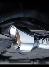 AWE Tuning Touring Edition Exhaust | 3" Diameter | 5" Dual Chrome Silver Tips Acura Integra|Honda Civic Si 2022-2025                                     - 3015-32331 - Image 8